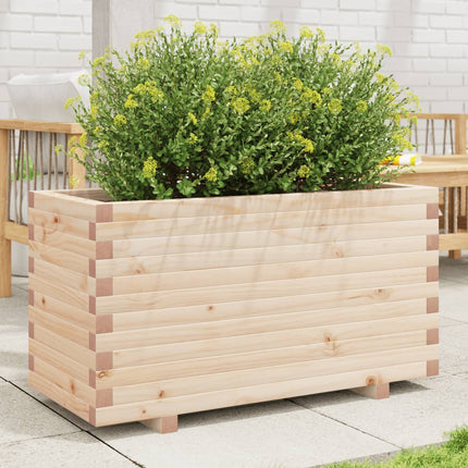 Plantenbak 90X40X49,5 Cm Massief Grenenhout