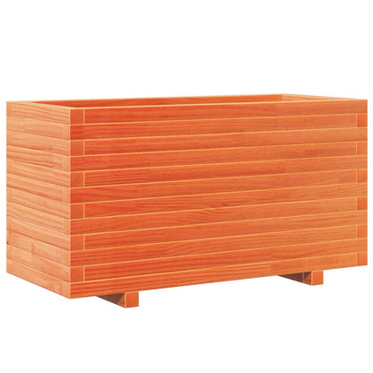 Plantenbak 90X40X49,5 Cm Massief Grenenhout Wasbruin Naturel Geïmpregneerd