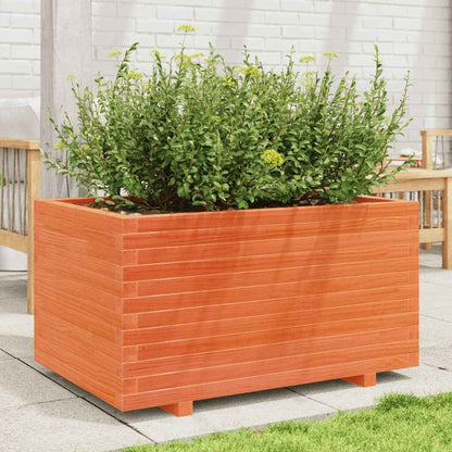Plantenbak 90X60X49,5 Cm Massief Grenenhout Wasbruin Naturel Geïmpregneerd