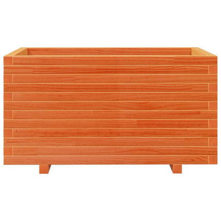 Plantenbak 90X60X49,5 Cm Massief Grenenhout Wasbruin