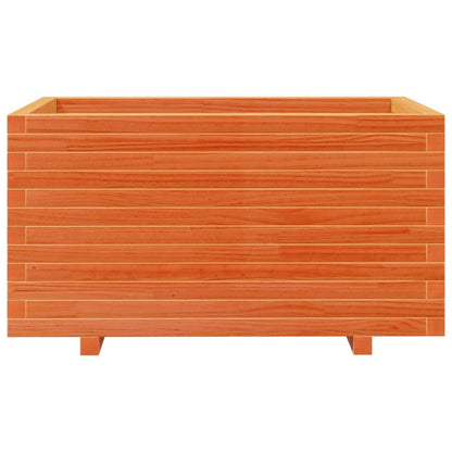 Plantenbak 90X60X49,5 Cm Massief Grenenhout Wasbruin Naturel Geïmpregneerd