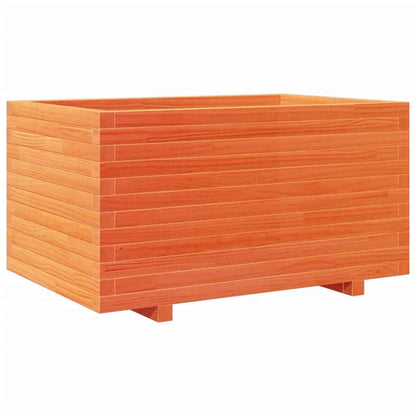 Plantenbak 90X60X49,5 Cm Massief Grenenhout Wasbruin Naturel Geïmpregneerd