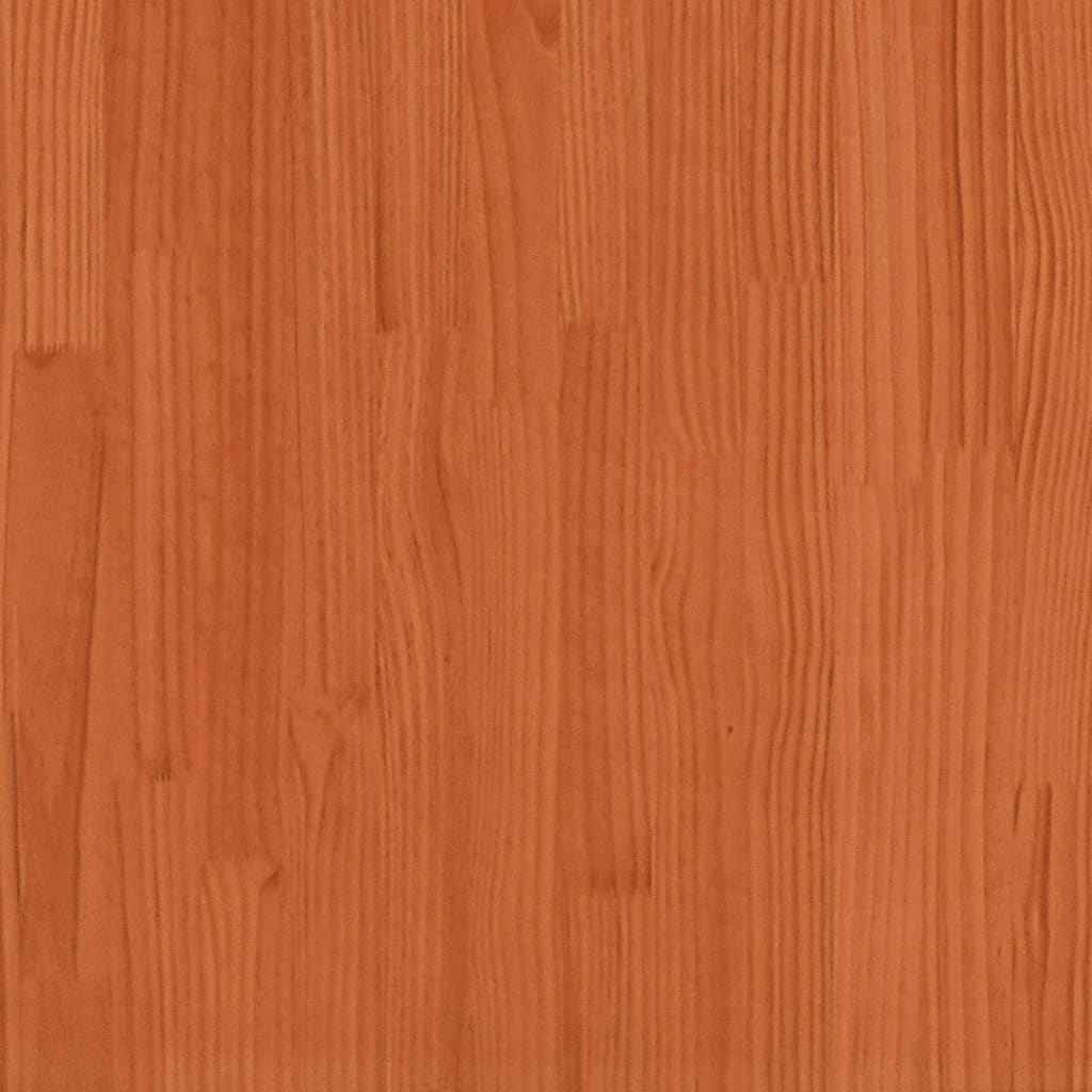 Plantenbak 90X60X49,5 Cm Massief Grenenhout Wasbruin Naturel Geïmpregneerd