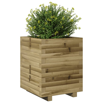 Plantenbak 40X40X49,5 Cm Geïmpregneerd Grenenhout Naturel Geïmpregneerd