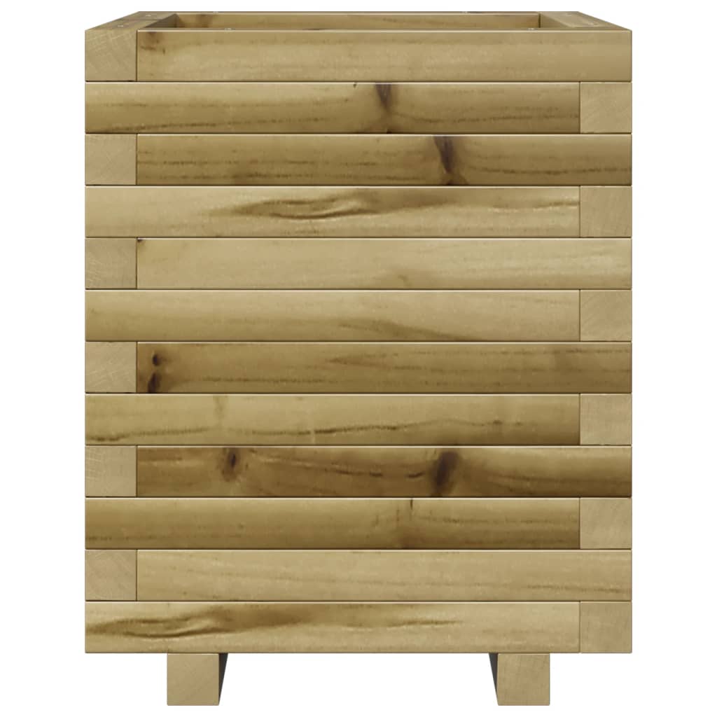 Plantenbak 40X40X49,5 Cm Geïmpregneerd Grenenhout Naturel Geïmpregneerd