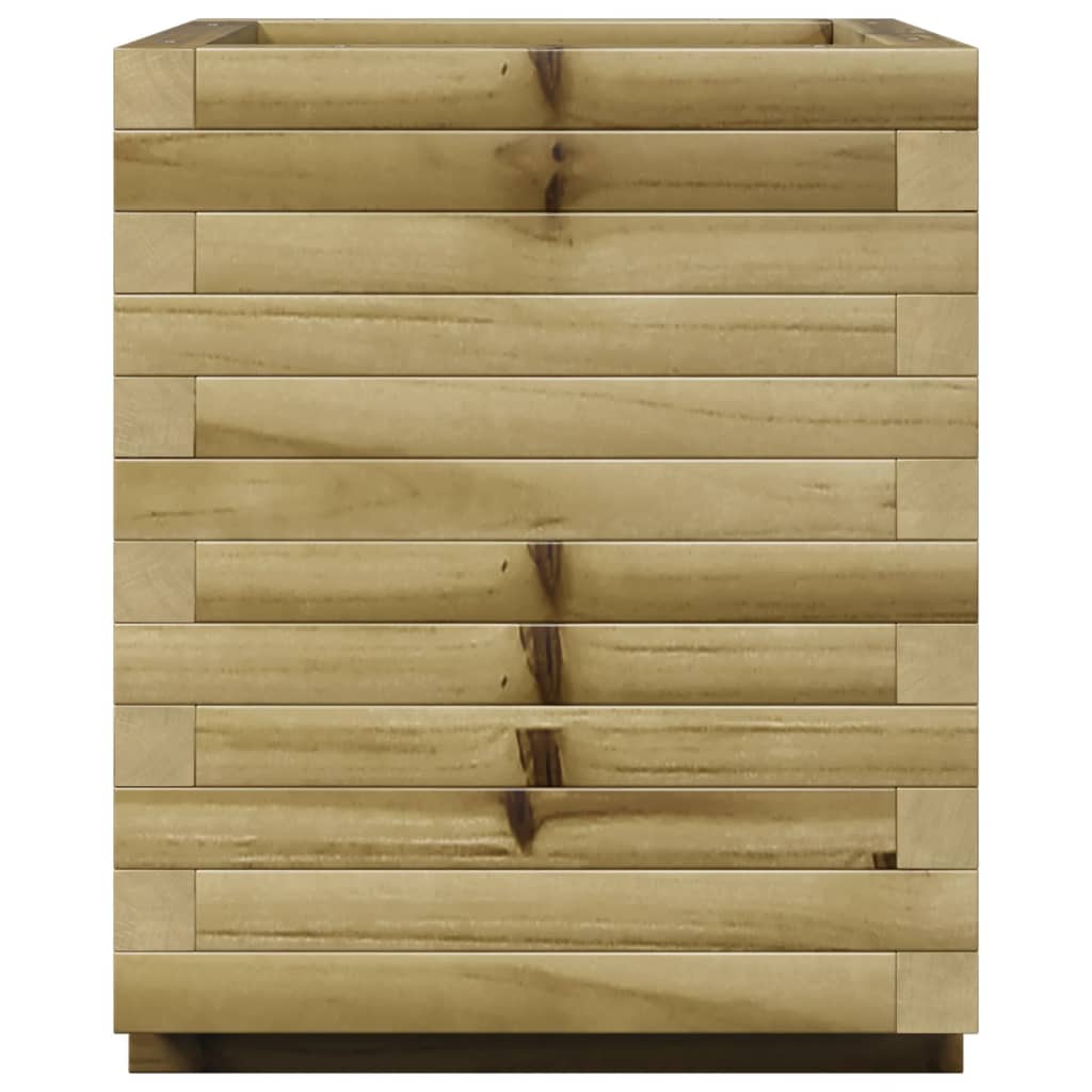 Plantenbak 40X40X49,5 Cm Geïmpregneerd Grenenhout Naturel Geïmpregneerd