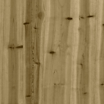 Plantenbak 40X40X49,5 Cm Geïmpregneerd Grenenhout Naturel Geïmpregneerd