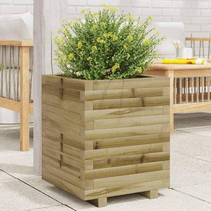 Plantenbak 70X40X45,5 Cm Geïmpregneerd Grenenhout Naturel Geïmpregneerd