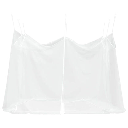 Klamboe voor buiten 220 gaas wit 300x300x250 cm