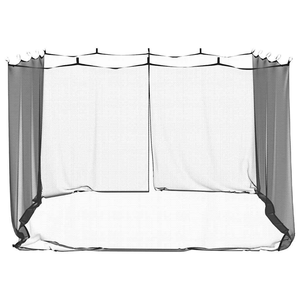 Klamboe voor buiten 220 gaas zwart 300x300x200 cm