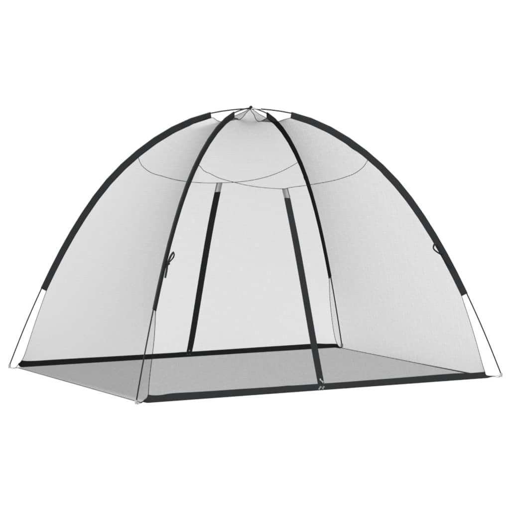 Klamboe met deuren Mongolia 220 gaas 200x150x140 cm zwart