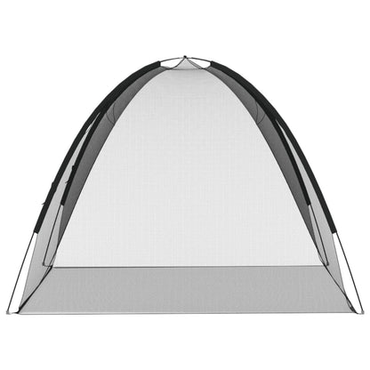 Klamboe met deuren Mongolia 220 gaas 200x180x135 cm zwart