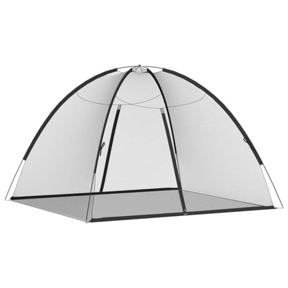 Klamboe met deuren Mongolia 220 gaas 200x180x135 cm zwart