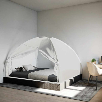 Klamboe met deuren Mongolia 220 gaas 200x180x135 cm wit