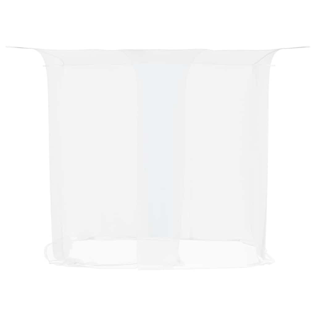 Hangende klamboe 156 gaas 220x150x180 cm wit