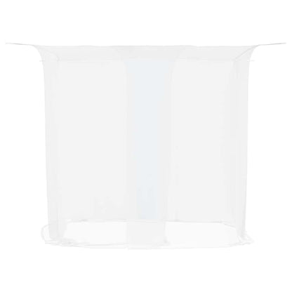 Hangende klamboe 156 gaas 220x150x180 cm wit