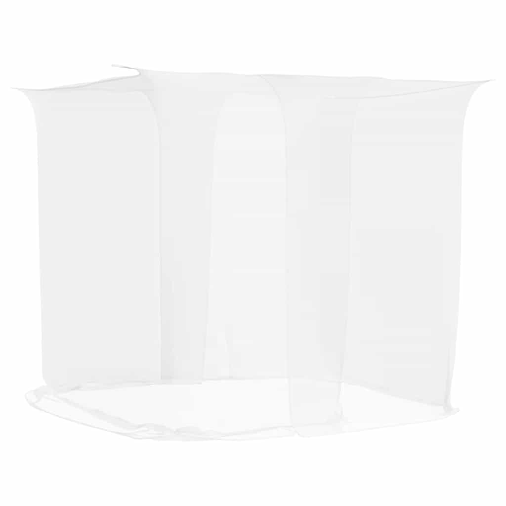 Hangende klamboe 156 gaas 220x200x210 cm wit