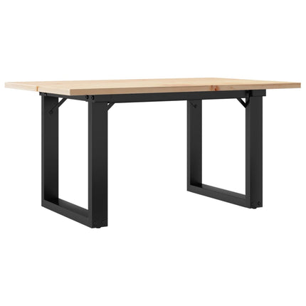 Salontafel Massief Grenenhout En Staal