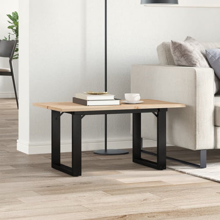 Salontafel Massief Grenenhout En Staal