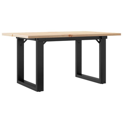 Salontafel Massief Grenenhout En Staal