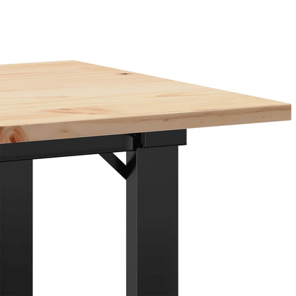 Salontafel Massief Grenenhout En Staal