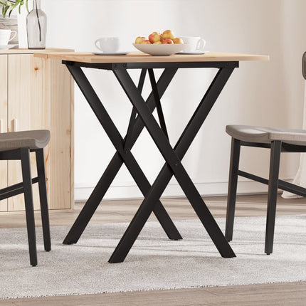 Salontafel 90X40X45,5 Cm Grenenhout En Staal