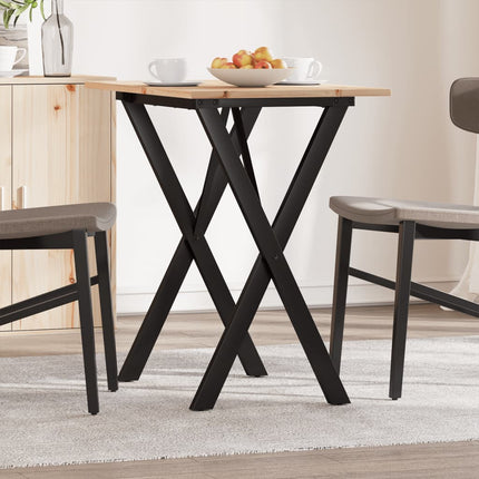 Salontafel 90X40X45,5 Cm Grenenhout En Staal