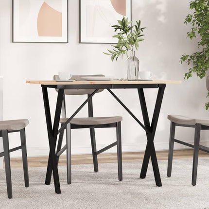 Salontafel 90X40X45,5 Cm Grenenhout En Staal