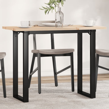 Eettafel Massief Grenenhout En Staal