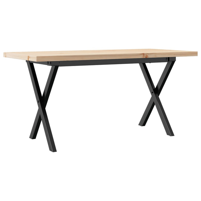 Salontafel 90X40X45,5 Cm Grenenhout En Staal