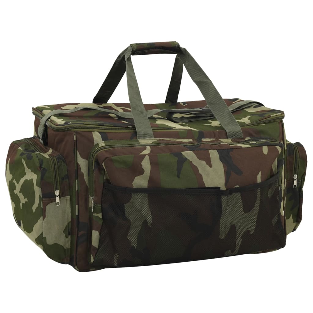 Waterdichte stof vistas oxford camouflage/groen