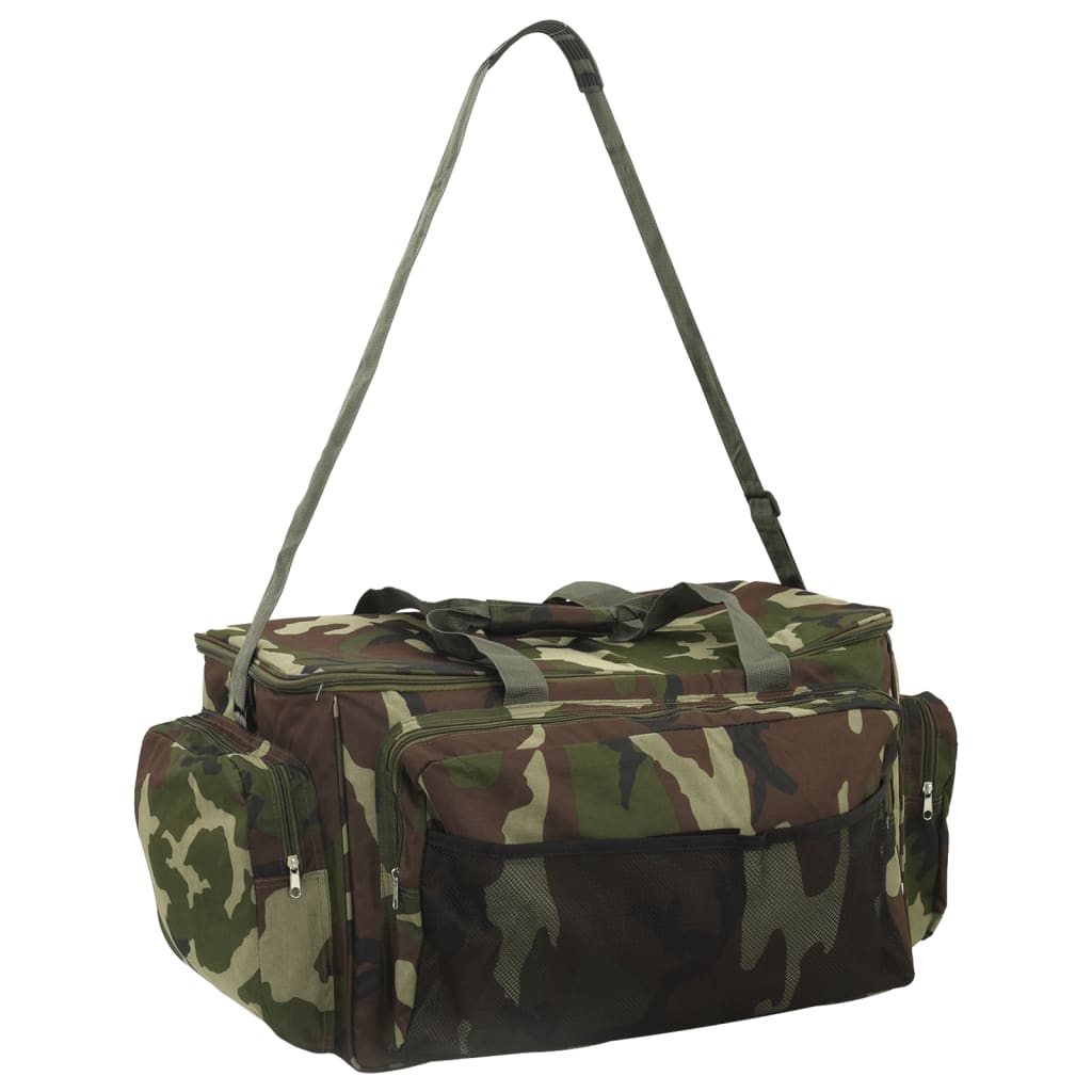 Waterdichte stof vistas oxford camouflage/groen