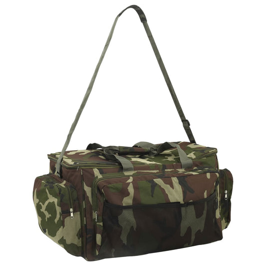 Waterdichte stof vistas oxford camouflage/groen