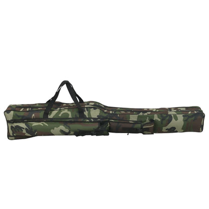 Hengeltas 160 cm camouflage oxford stof groen