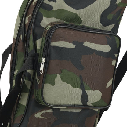 Hengeltas 160 cm camouflage oxford stof groen