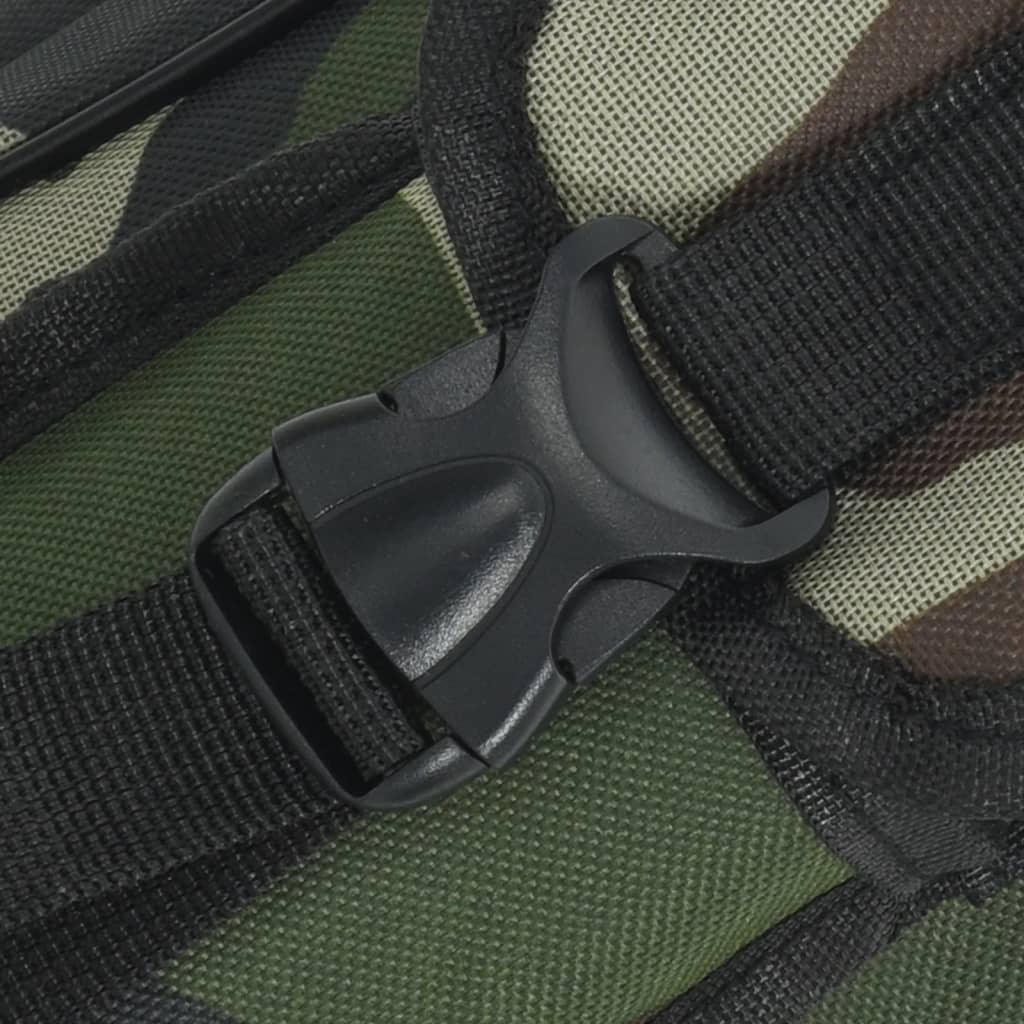 Hengeltas 160 cm camouflage oxford stof groen