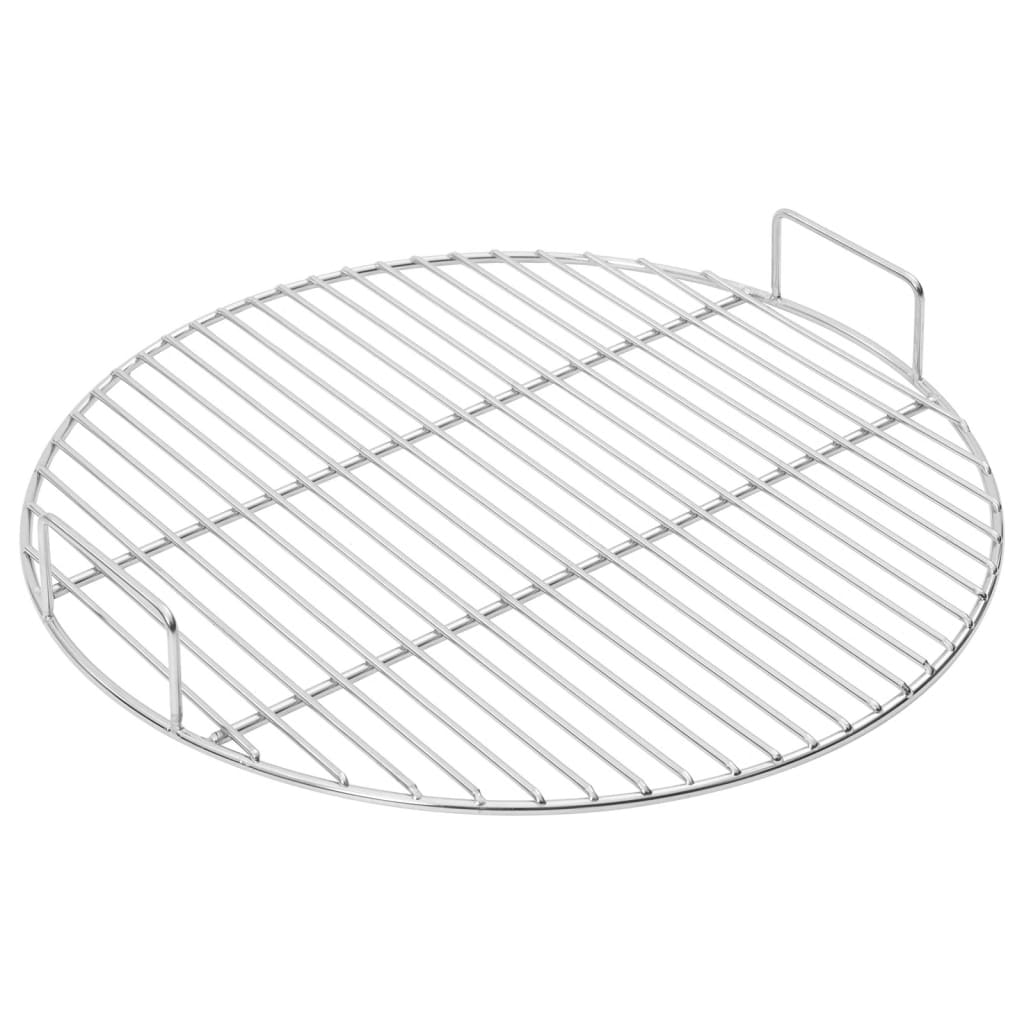 Barbecuerooster Met Handgrepen Rond Ø44,5 Cm 304 Roestvrijstaal