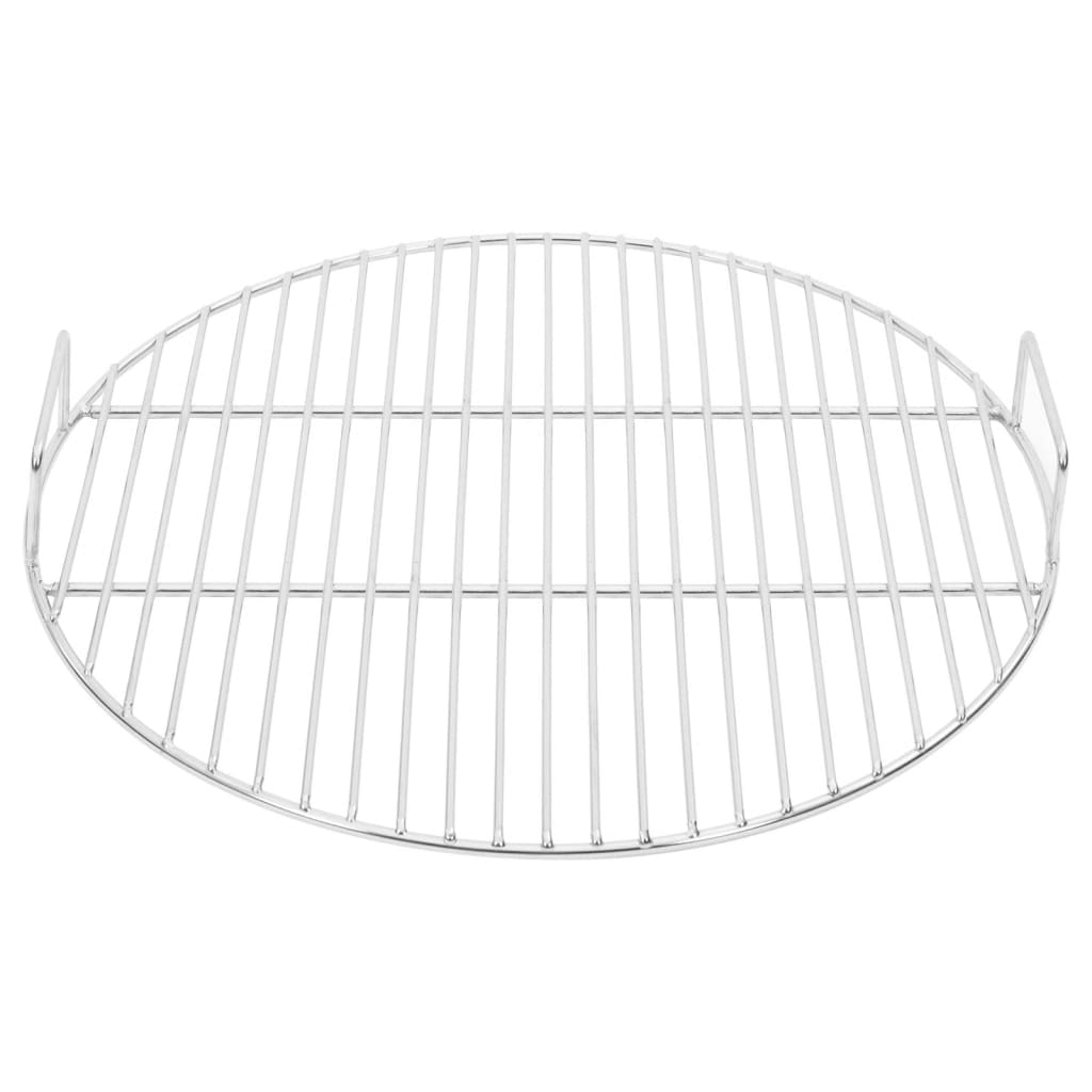 Barbecuerooster Met Handgrepen Rond Ø44,5 Cm 304 Roestvrijstaal