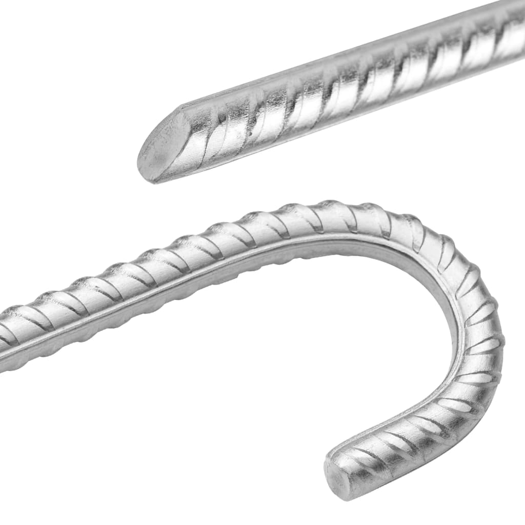 Tentharingen 6 st Ø12 mm 41,5 cm gegalvaniseerd staal