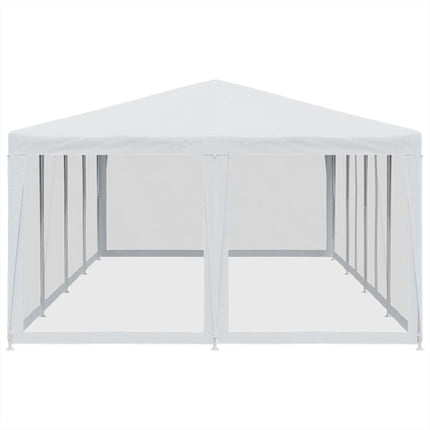 Partytent Met 12 Mesh Zijwanden Hdpe