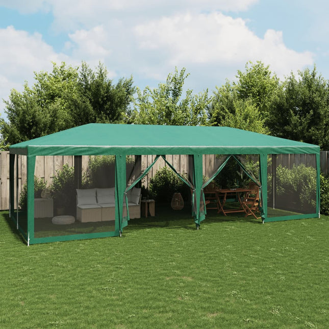 Partytent Met 12 Mesh Zijwanden Hdpe