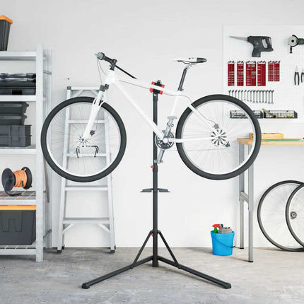 Fietsreparatiestandaard Inklapbaar 92-152 Cm Staal Rood