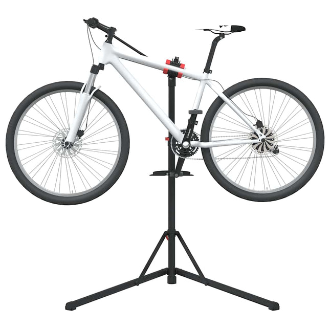 Fietsreparatiestandaard Inklapbaar 92-152 Cm Staal Rood