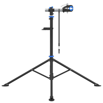 Fietsreparatiestandaard Inklapbaar 108-188 Cm Blauw Staal
