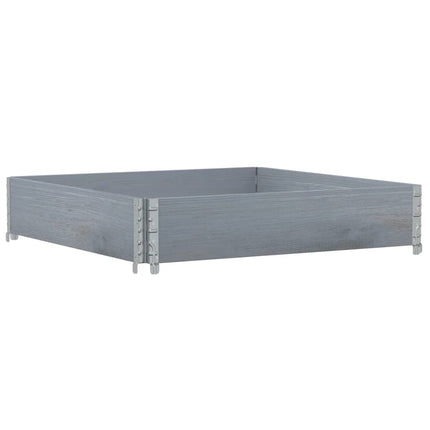 Plantenbak 100X100 Cm Massief Grenenhout