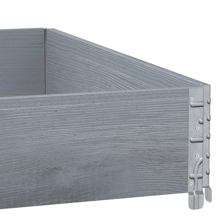 Plantenbak 100X100 Cm Massief Grenenhout