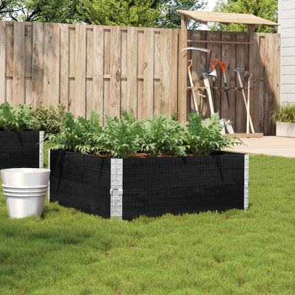 Plantenbak 100X100 Cm Massief Grenenhout