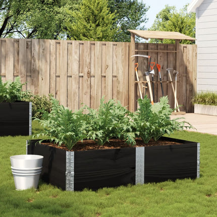 Plantenbak 80X60 Cm Massief Grenenhout