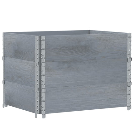 Plantenbak 80X60 Cm Massief Grenenhout