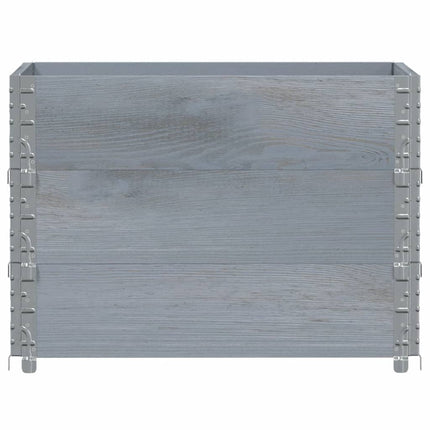 Plantenbak 80X60 Cm Massief Grenenhout